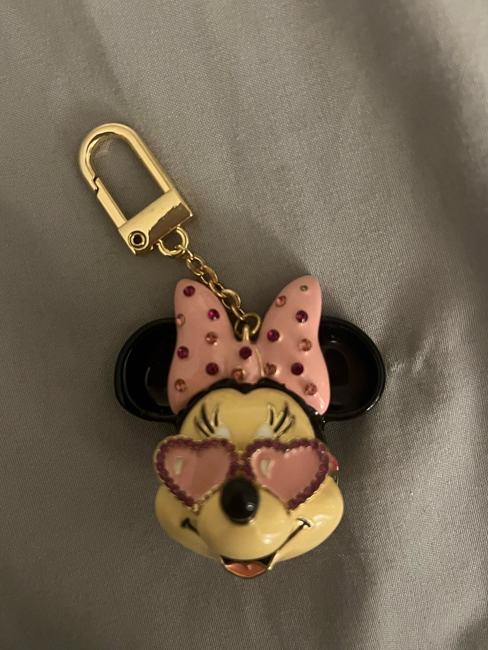 Minnie Mouse Bauble Bar Keychain